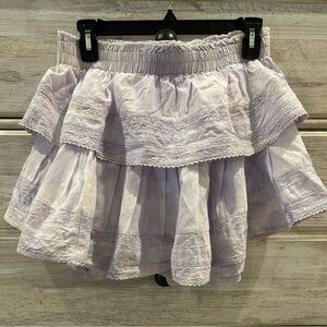 LoveShackFancy Ruffle Mini Heritage Skirt